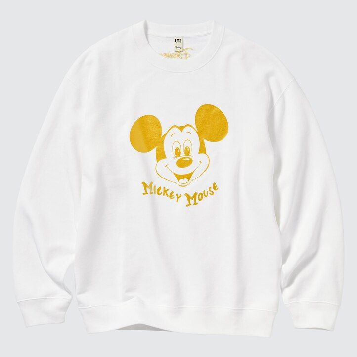 pánská mikina s kapucí uniqlo mickey shines ut graphic