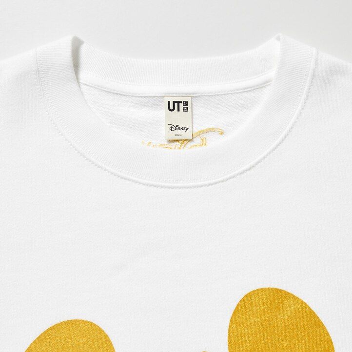 pánská mikina s kapucí uniqlo mickey shines ut graphic