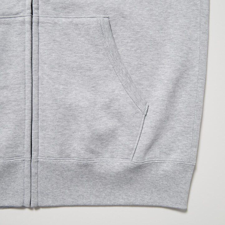 Černá pánská mikina s kapucí uniqlo na zip