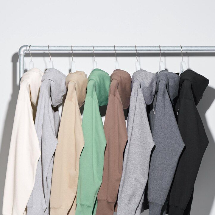 pánská mikina s kapucí béžové barvy uniqlo pullover