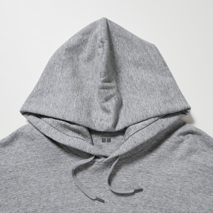 pánská mikina s kapucí béžové barvy uniqlo pullover