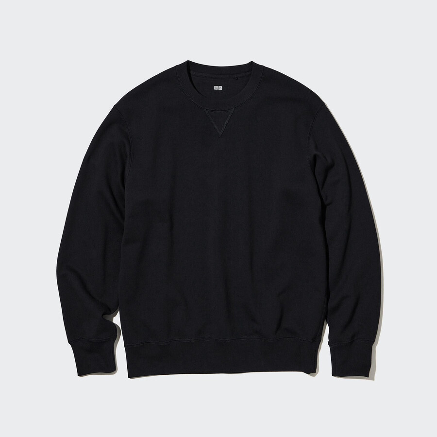 Černá pánská mikina s kapucí uniqlo