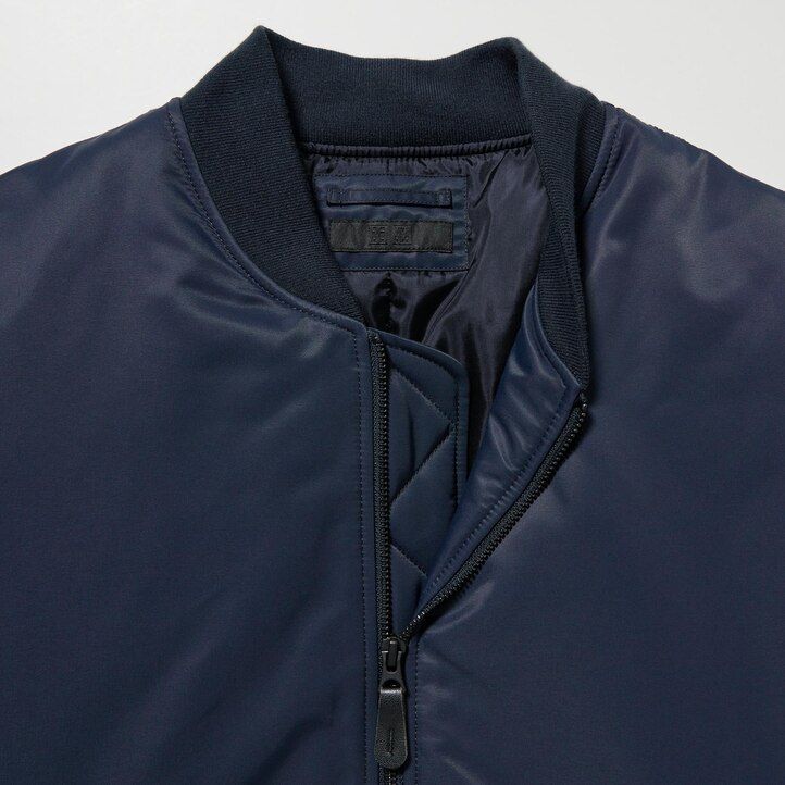 Černé pánské bundy uniqlo ma 1 blouson