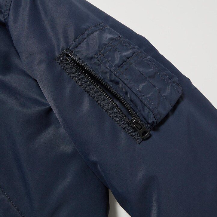 Černé pánské bundy uniqlo ma 1 blouson