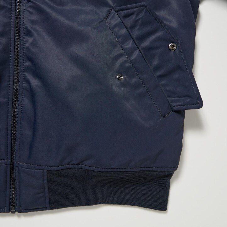 Černé pánské bundy uniqlo ma 1 blouson