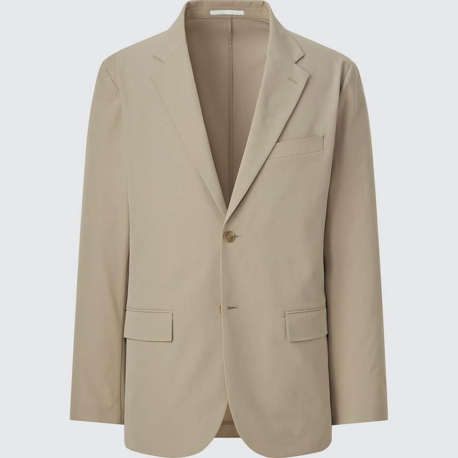 béžové pánské ultralehké bundy uniqlo airsense