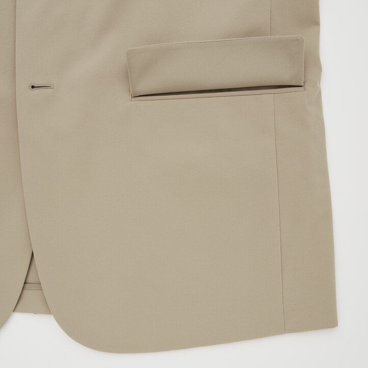 béžové pánské ultralehké bundy uniqlo airsense