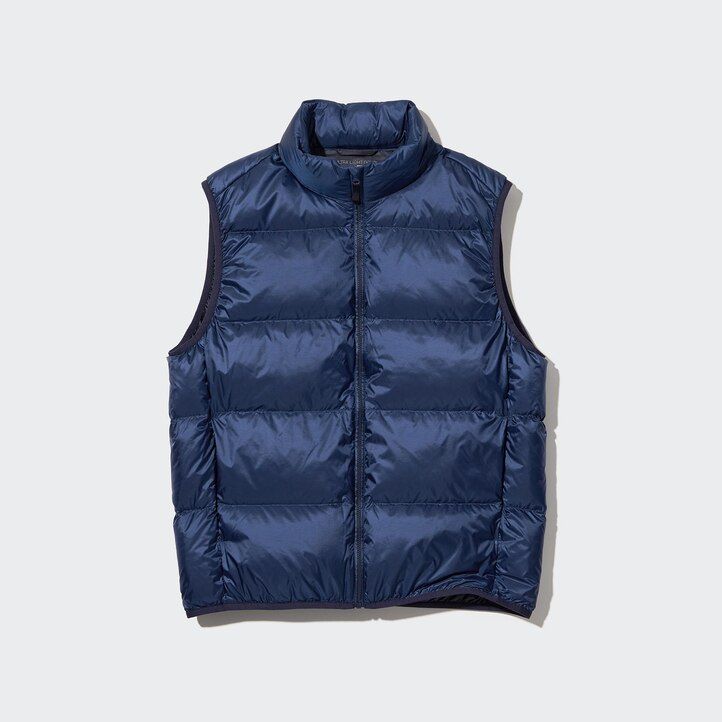pánské ultralehké péřové bundy uniqlo červené