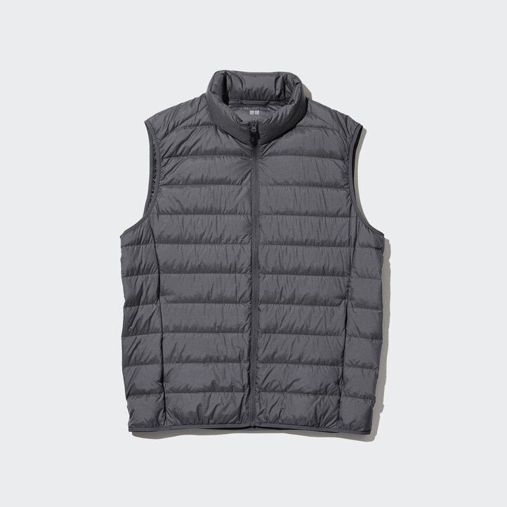 pánské prošívané bundy uniqlo ultra light down olivové barvy