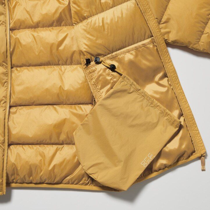 pánské ultralehké péřové bundy uniqlo s 3d střihem černé