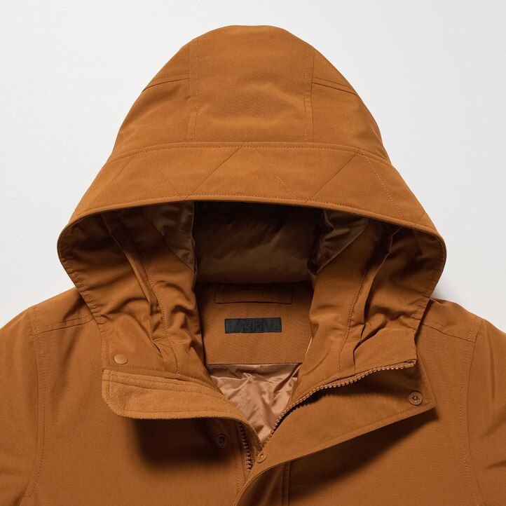 pánské ultra zahřívací hybridní péřové bundy uniqlo černé