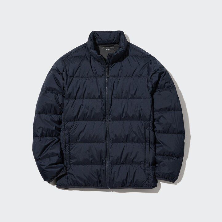 pánské bundy uniqlo ultra light down 3d cut zelené barvy