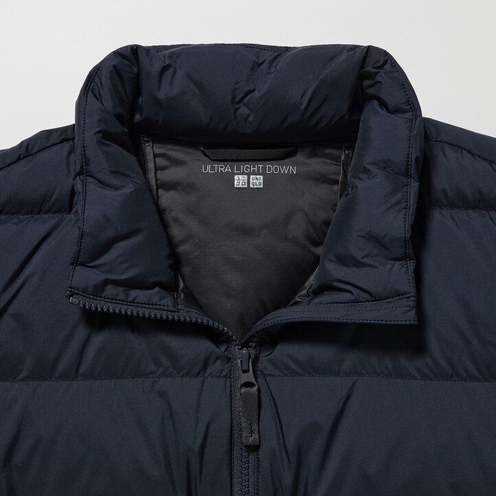 pánské bundy uniqlo ultra light down 3d cut zelené barvy