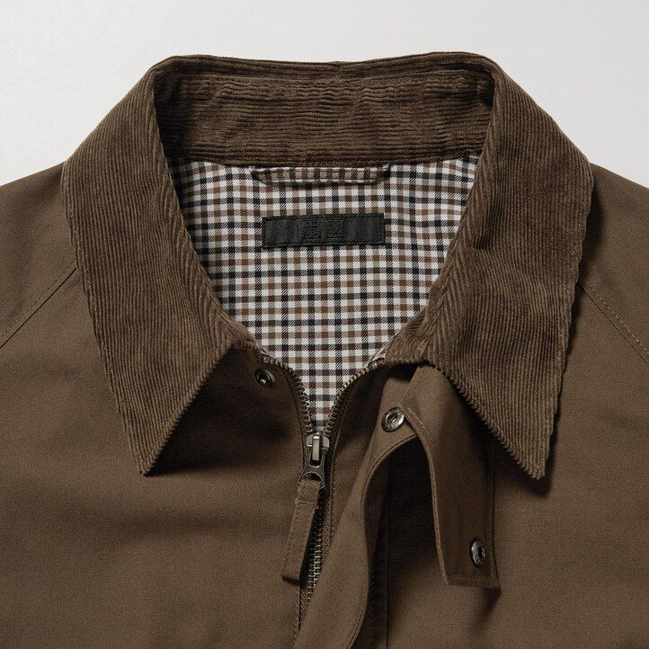 pánské černé bundy uniqlo utility blouson