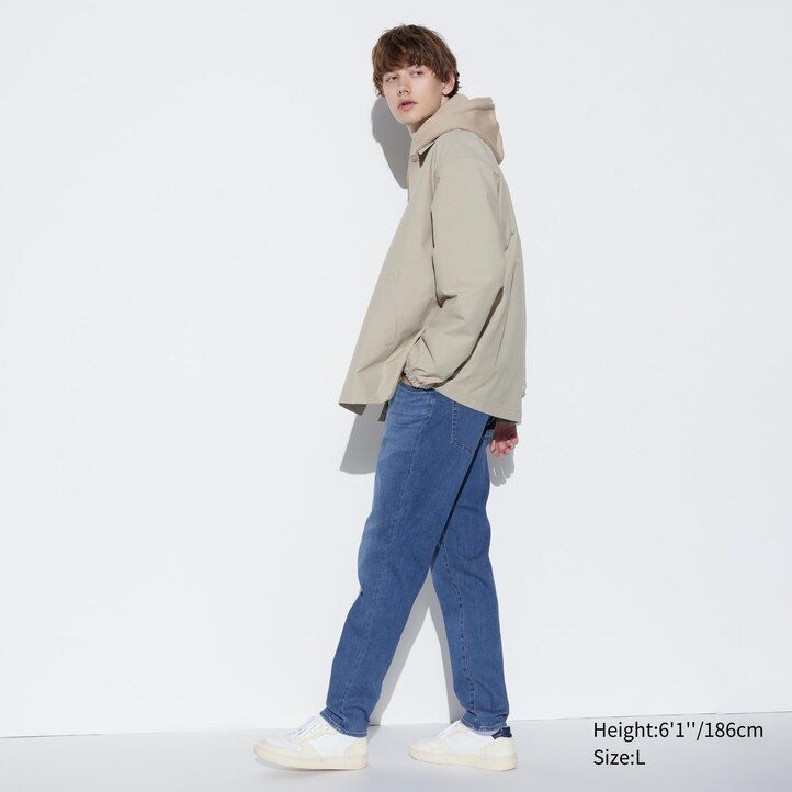 pánské džíny uniqlo ezy ultra stretch černé