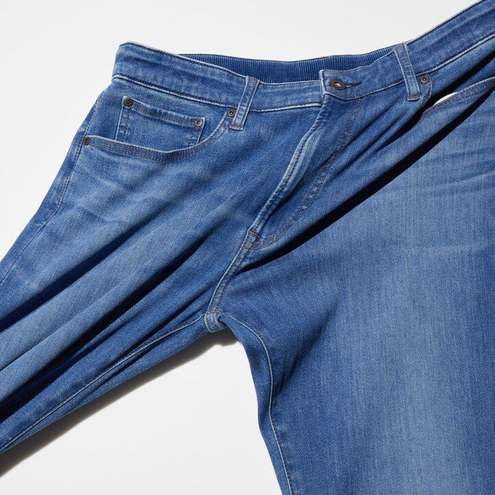 pánské džíny uniqlo ezy ultra stretch černé