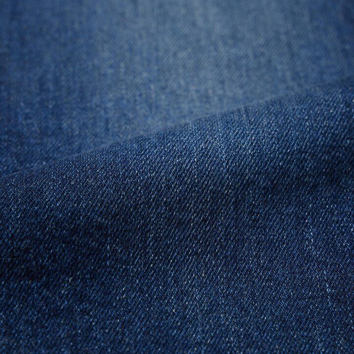 modré pánské džíny uniqlo slim fit
