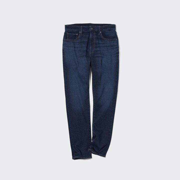 pánské džíny uniqlo ezy ultra stretch slim fit modré