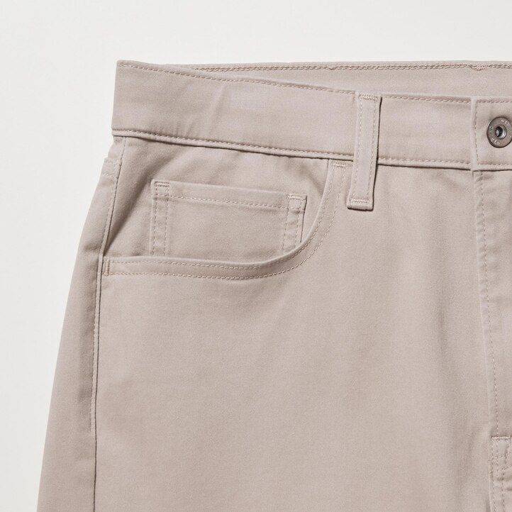 pánské džíny uniqlo ultra stretch skinny fit v olivové barvě