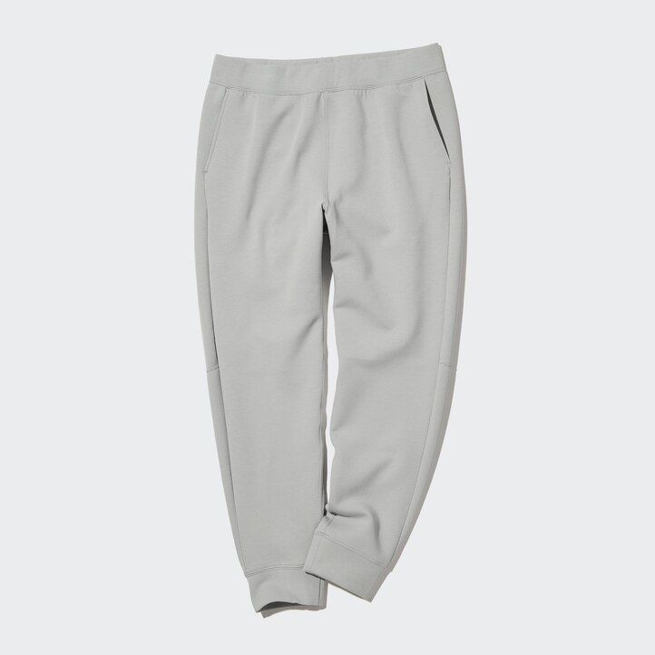 světle šedé pánské strečové tepláky uniqlo dry