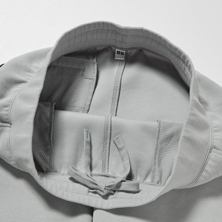 světle šedé pánské tepláky uniqlo dry stretch