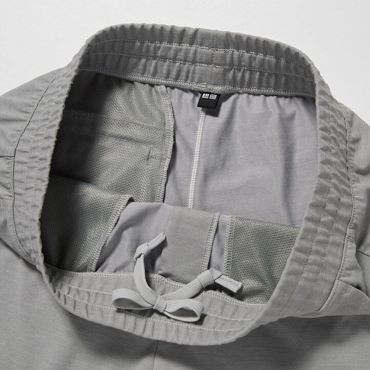 pánské tmavě šedé tepláky uniqlo ultra stretch dry ex