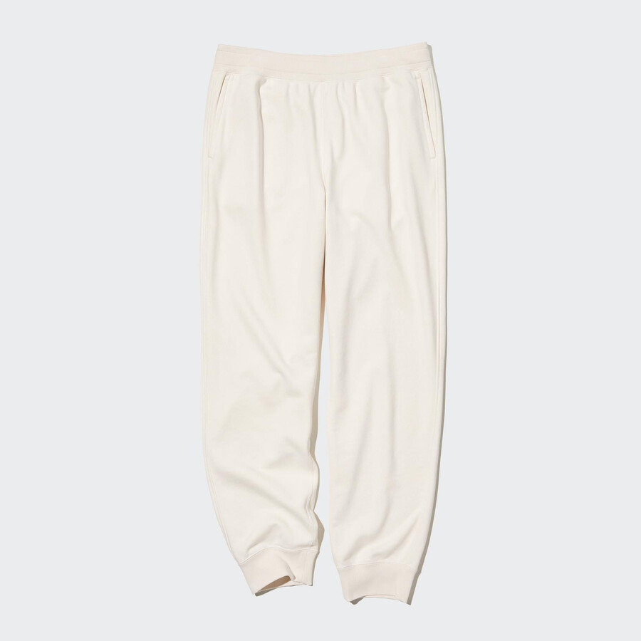 pánské tepláky uniqlo joggers bílé