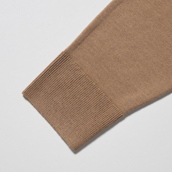 pánské šedé svetry uniqlo 100pct extra fine merino s výstřihem do v