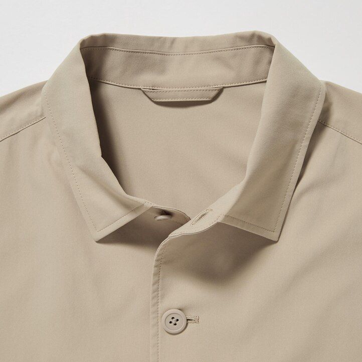pánské svrchní tričko uniqlo airsense ultra light béžové