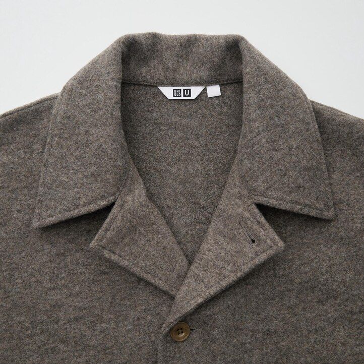 pánské fleecové tričko uniqlo fleece jersey šedé