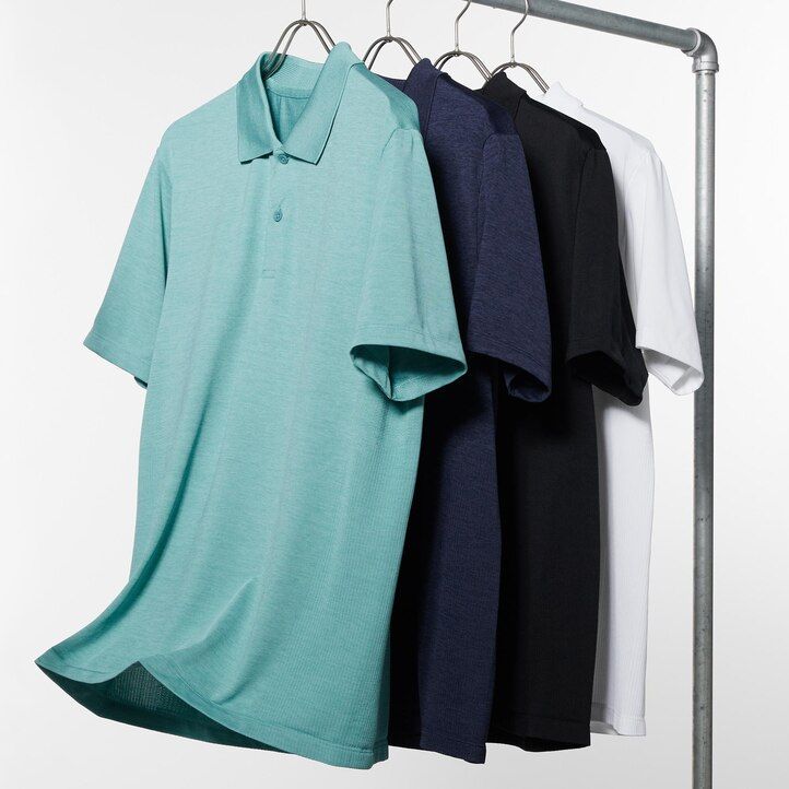 pánské polo tričko uniqlo dry ex modré