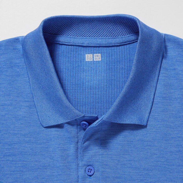 pánské polo tričko uniqlo dry ex modré