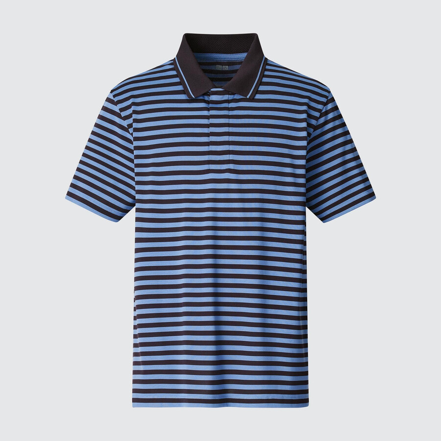 pánské polo tričko uniqlo dry ex adam scott modré