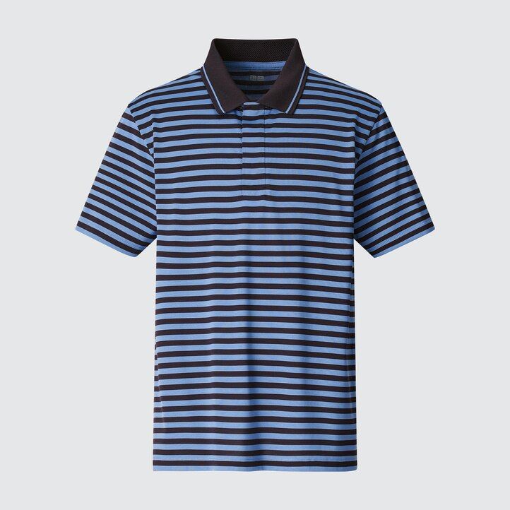 pánské polo tričko uniqlo dry ex adam scott modré