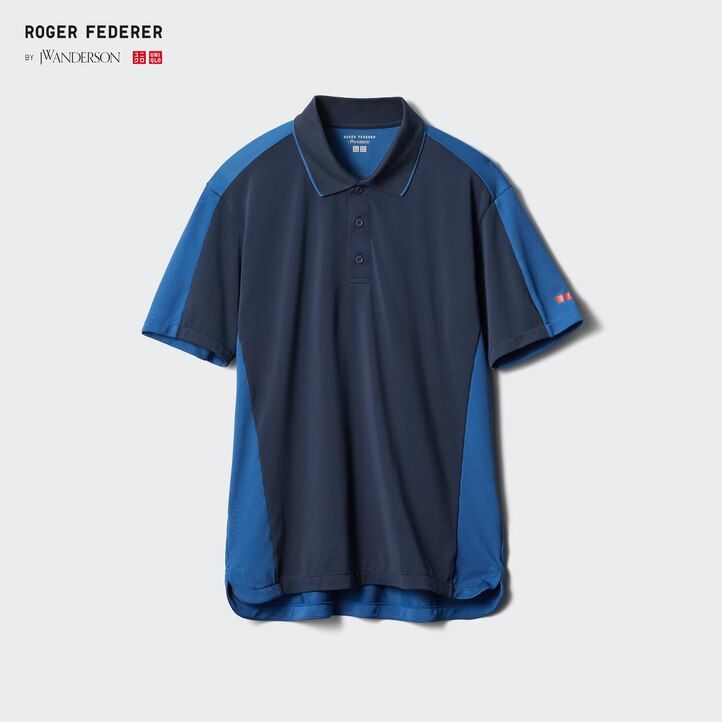 pánské šedé polo tričko uniqlo dry ex
