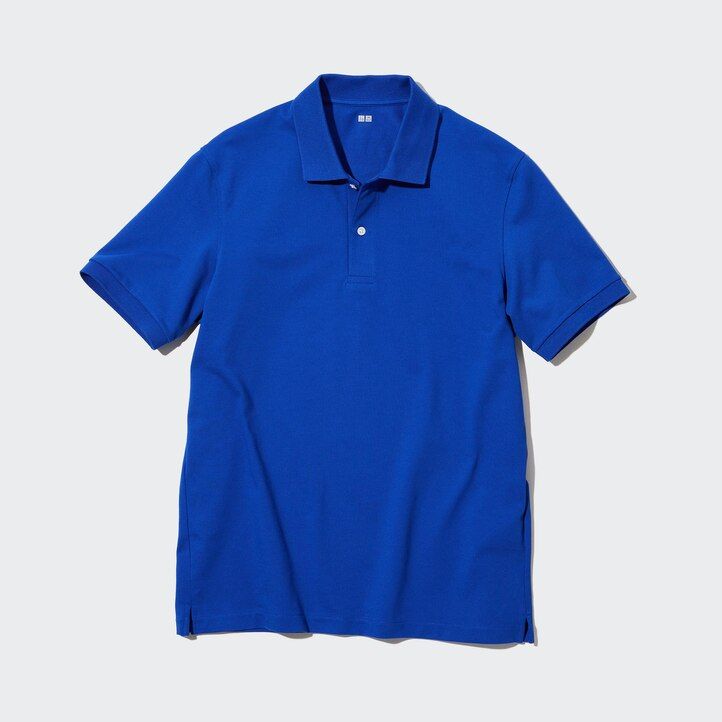 pánské bílé polo tričko uniqlo dry pique