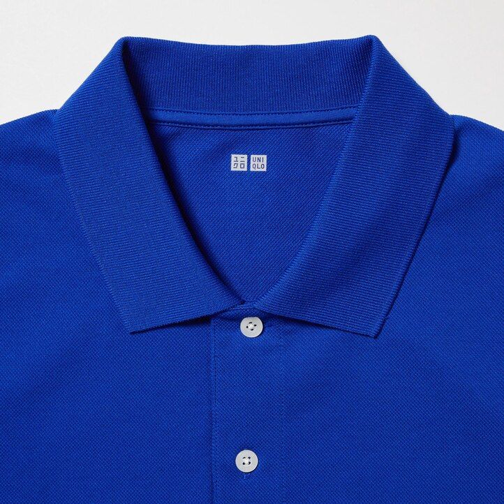pánské bílé polo tričko uniqlo dry pique