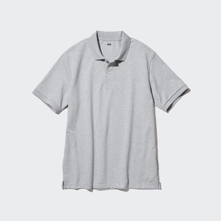 pánské polo tričko uniqlo dry pique bílé