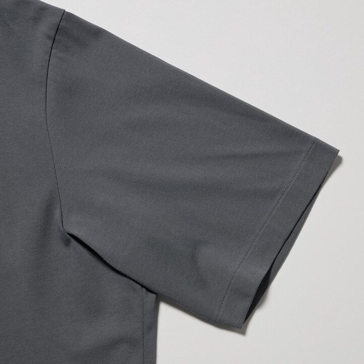 pánské polo tričko uniqlo airism s otevřeným límcem růžové