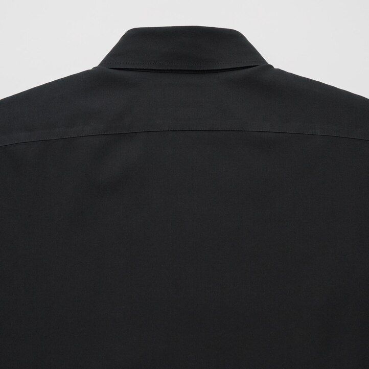 pánské tričko uniqlo super non iron slim fit s běžným límcem bílé