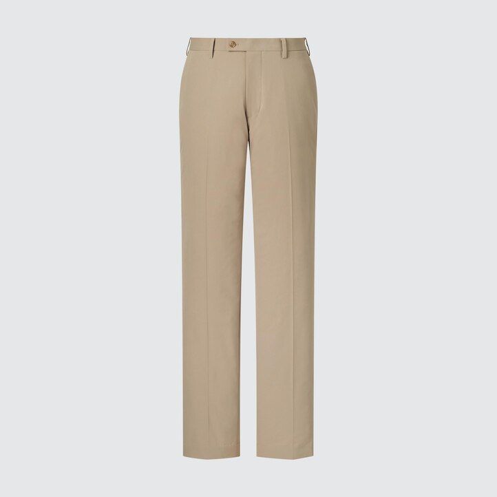 Černé pánské ultralehké obleky uniqlo airsense s imitací bavlny