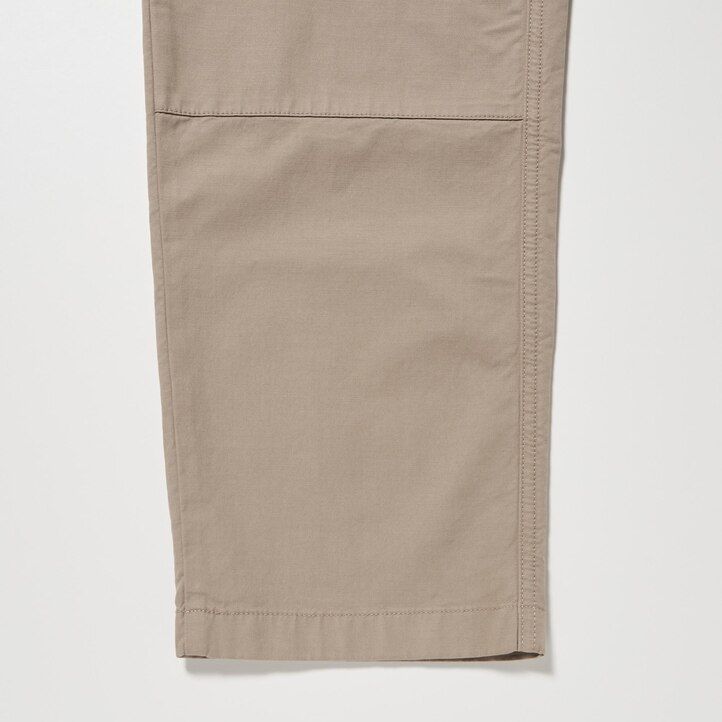 pánské kalhoty uniqlo utilityrgo olivové barvy