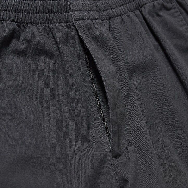 pánské bavlněné kalhoty uniqlo relaxed fit po kotníky tmavě šedé
