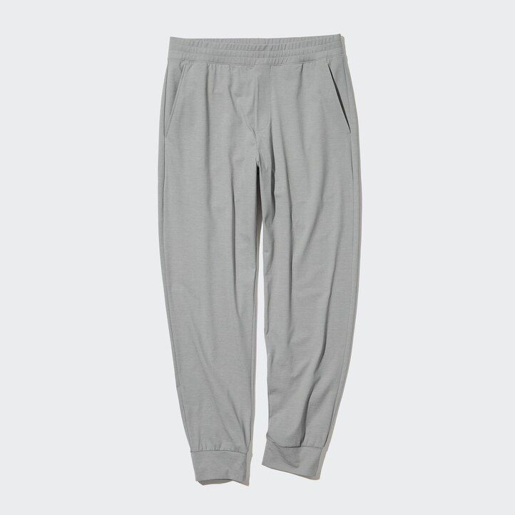 pánské kalhoty uniqlo ultra stretch dry ex olivově zelené