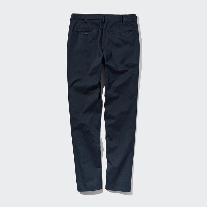 pánské chino kalhoty uniqlo slim fit tmavě šedé