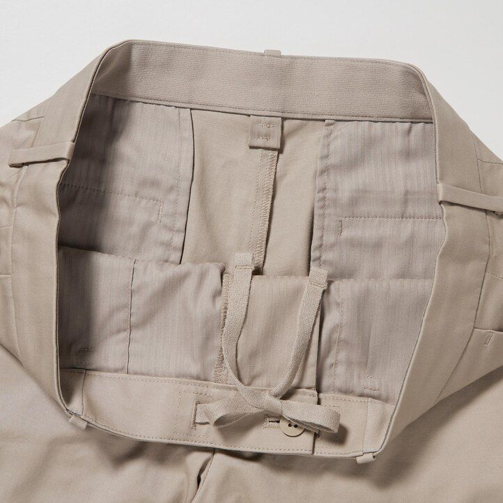 pánské kalhoty uniqlo stretch slim fits šedé barvy