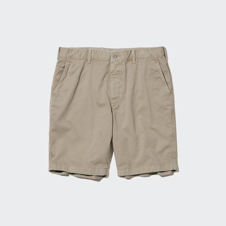 Žluté pánské chino kalhoty uniqlo
