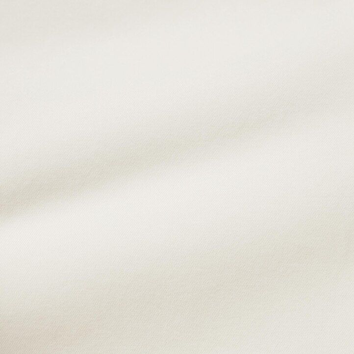pánské kalhoty uniqlo smart cotton v délce po kotníky z bílé bavlny