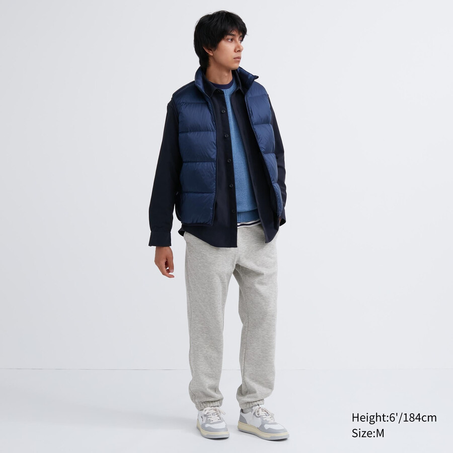 pánské kalhoty uniqlo heattech s podšívkou šedé