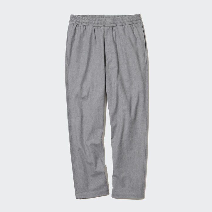 pánské flanelové kalhoty uniqlo šedé barvy